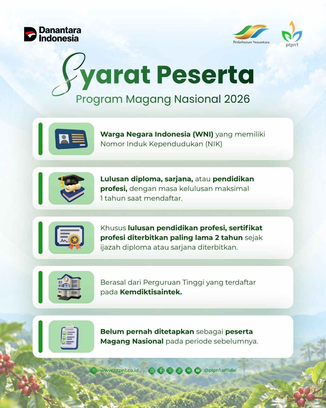 Halo SobatNusantaraEntrePlanters PTPN ISudah siap membawa ilmu dari bangku kuliah ke dunia ker 2-100kb