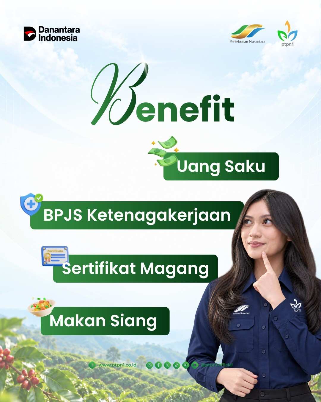 Halo SobatNusantaraEntrePlanters PTPN ISudah siap membawa ilmu dari bangku kuliah ke dunia ker 4-100kb