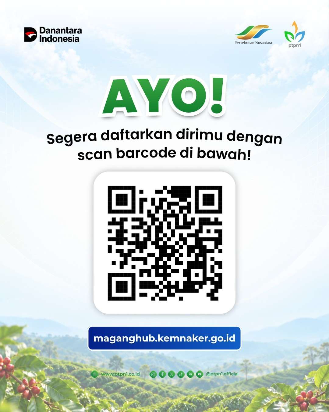 Halo SobatNusantaraEntrePlanters PTPN ISudah siap membawa ilmu dari bangku kuliah ke dunia ker 5-100kb